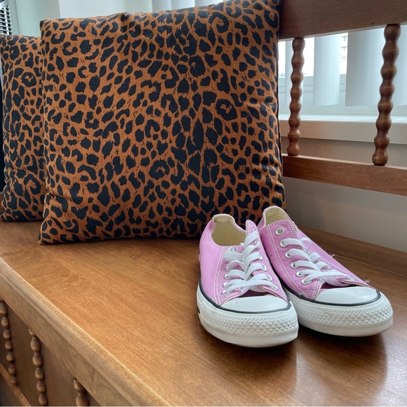 Converse All Star Low Top Violet Sneakers - Picture 2 of 9